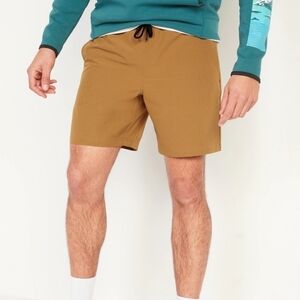 Old Navy StretchTech Shorts Men Khaki Tan XL Tall BNWT